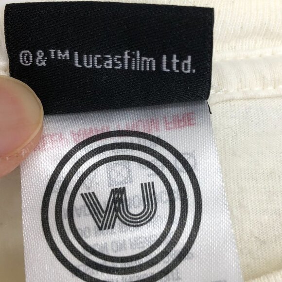 Star Wars official off white graphic print Rogue One short sleeve t-shirt size S - Picture 9 of 12